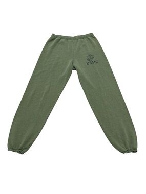 Vintage 1990s USMC United States Marine Corps Green Sweatpants Military